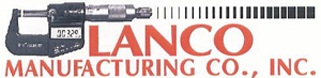 Lanco Manufacturing Co. Inc. Micrometer Logo